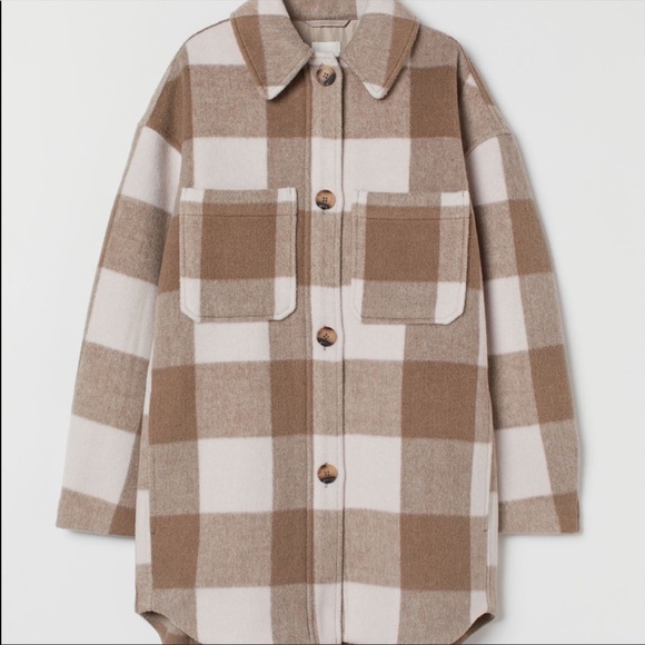 SOLD‼️HM shirt jacket shacket - Picture 12 of 15